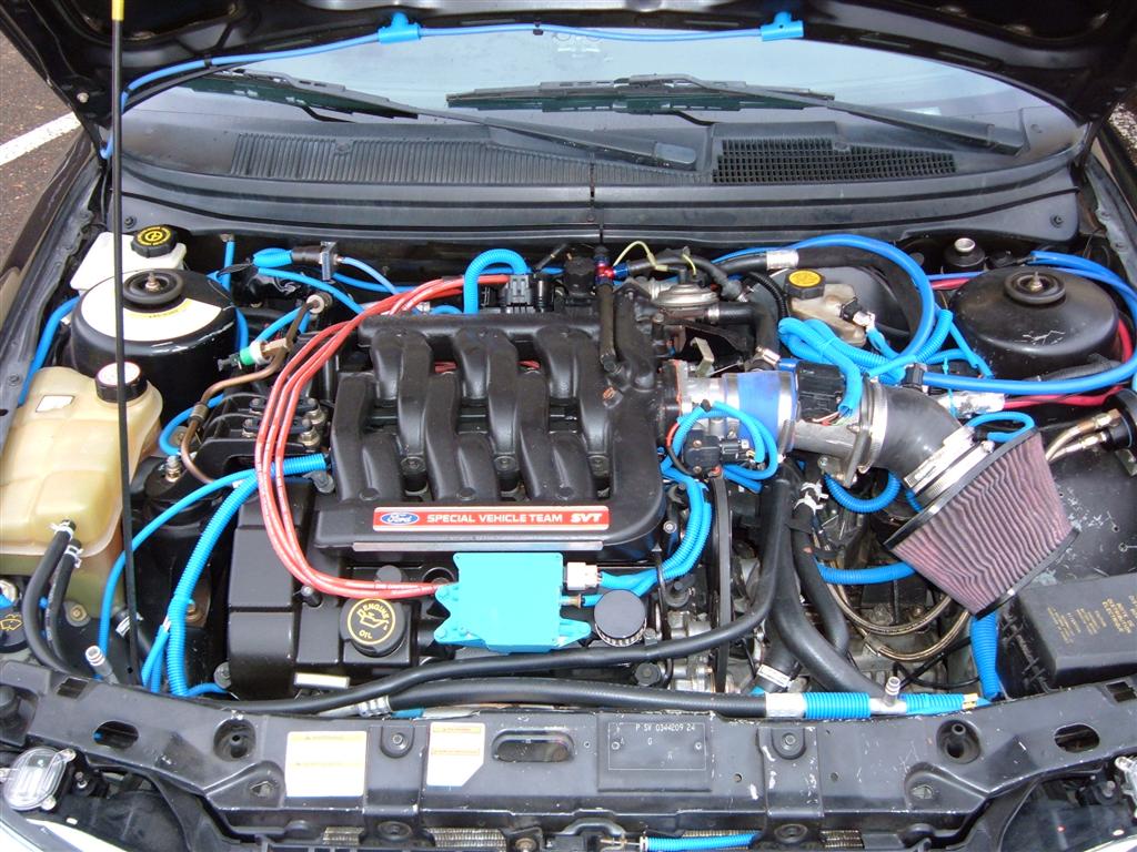 SVT Tuned Engine, w/o Supercharger.